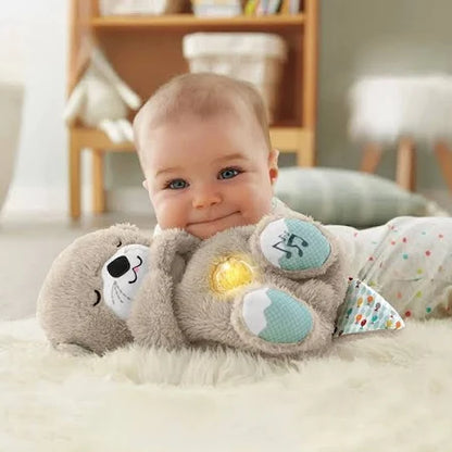 Breathing Teddy Bear with Soothing Music, Comfort Plush