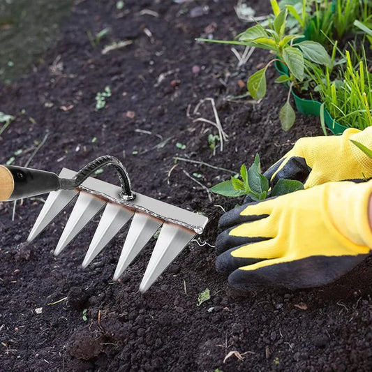 Garden Weeding Tool with 5 Durable Steel Claws (🔥50% OFF 🔥)