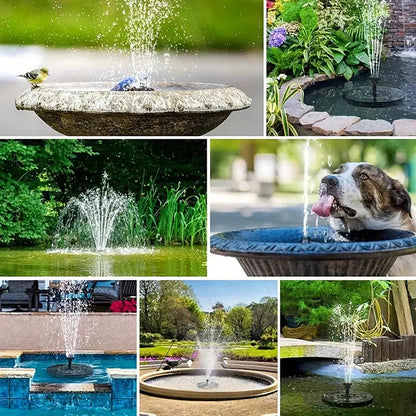 Eco-Friendly Garden Glow Solar Fountain™