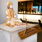 Load image into Gallery viewer, Wooden Hanuman Chalisa Book In Ancient Manuscript
