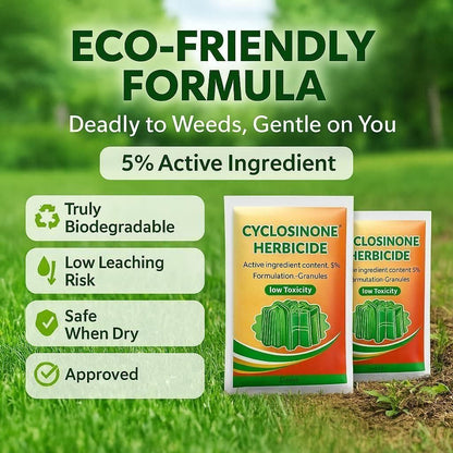 Cyclosinone Herbicide Granules (Pack of 2)