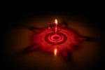Load image into Gallery viewer, 3D Reusable Reflective Shadow Colourful Diya (Pack of 4/12/24)
