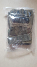 Load image into Gallery viewer, Non-Slip Half Finger Rubber Knuckle Motorcycle Gloves

