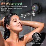 Load image into Gallery viewer, Large Suction Cup Waterproof Bluetooth Speaker
