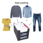 Load image into Gallery viewer, Closet Organizer-Foldable Shirts and Clothing Organizer Stackers(Pack of 2)
