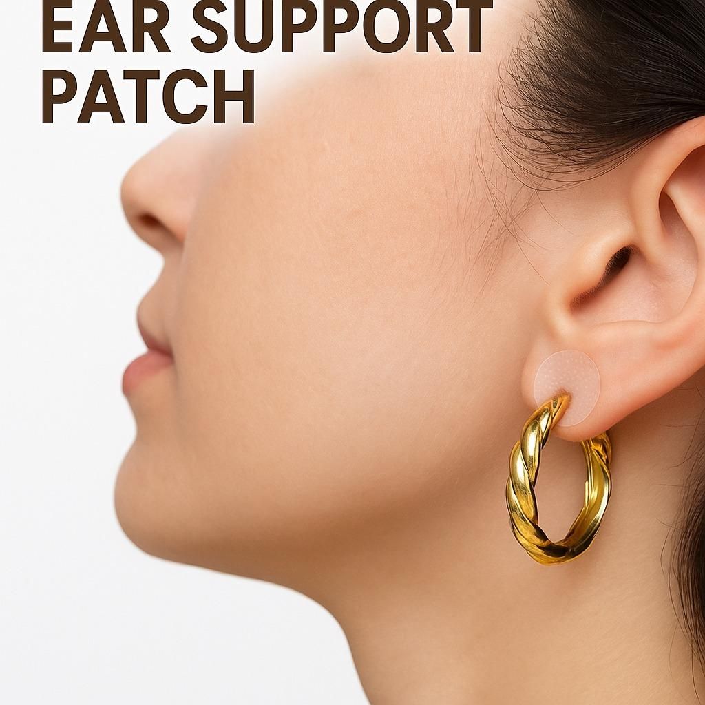 Premium Earlobe Support Patches (Pack Of 50+50 FREE)