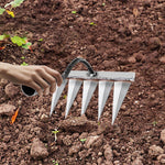 Load image into Gallery viewer, 5 Teeth Carbon Steel Garden Weeding

