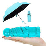 Load image into Gallery viewer, WeatherShield | Capsule UV Protection Umbrella For Rain &amp; Sun Protection
