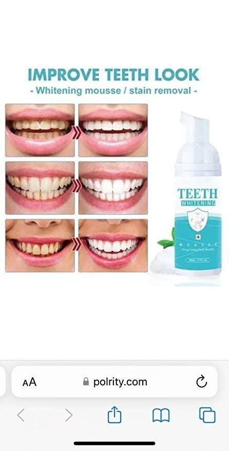 Teeth Whitening Toothpaste Foam🔥