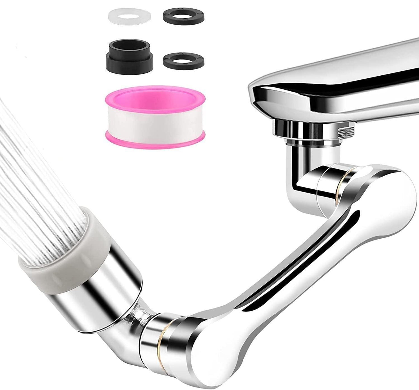 Rotating Faucet Extender Aerator, Universal Splash Filter Faucet