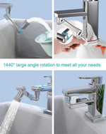 Load image into Gallery viewer, Rotating Faucet Extender Aerator, Universal Splash Filter Faucet
