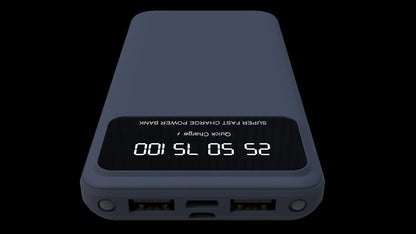 SEPL 10000 mAh 12 W Power Bank (Black, Lithium Polymer, Fast Charging for Mobile)