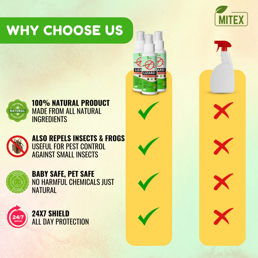 Lizard Repellent Spreay (Pack of 3)