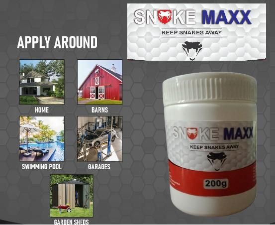 Snake Maxx Non-Toxic Biodegradable Pet-Friendly Snake Repellent Powder 200g