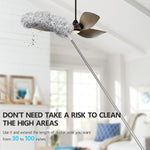 Load image into Gallery viewer, Microfiber Duster for Cleaning Telescopic Extension Long Pole Bendable Head, Scratch-Resistant Cover
