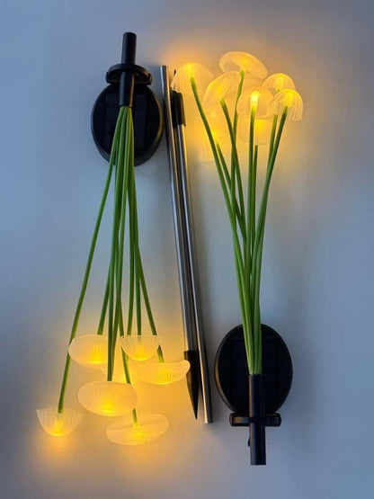 5 Watt 8 LED Solar Mushroom Garden Solar Light