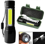 Load image into Gallery viewer, Pocket Size Mini Portable XPE + COB LED Tactical Flashlight
