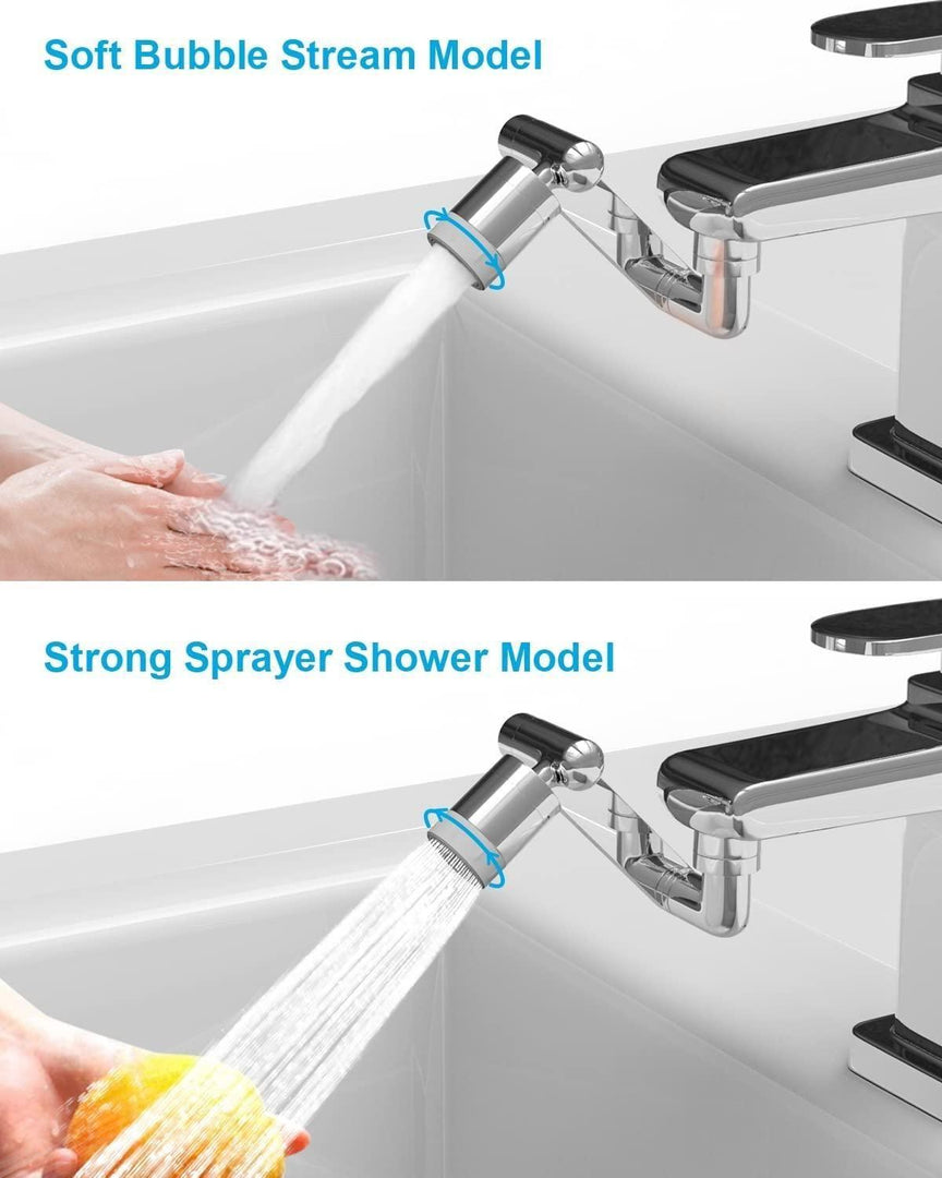 Rotating Faucet Extender Aerator, Universal Splash Filter Faucet