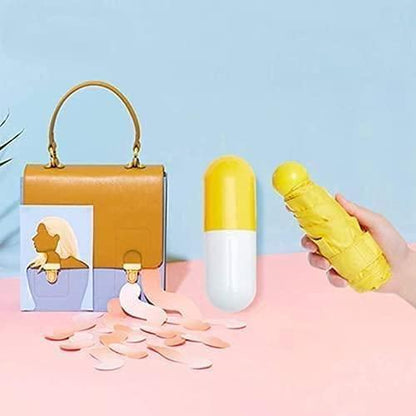 WeatherShield | Capsule UV Protection Umbrella For Rain & Sun Protection