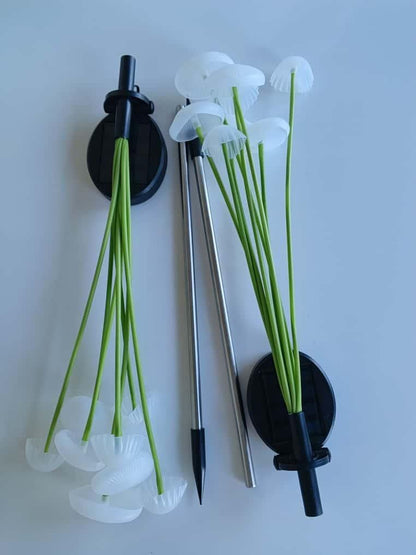 5 Watt 8 LED Solar Mushroom Garden Solar Light