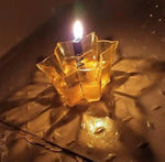 Load image into Gallery viewer, 3D Reusable Reflective Shadow Colourful Diya (Pack of 4/12/24)
