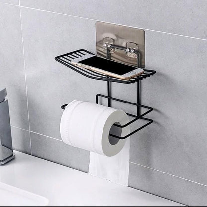 Self Adhesive Phone and Toilet Paper Holder