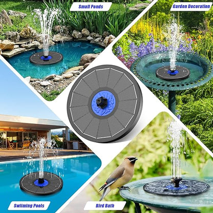 Eco-Friendly Garden Glow Solar Fountain™