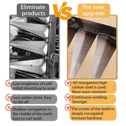 5 Teeth (1427)Carbon Steel Garden Weeding