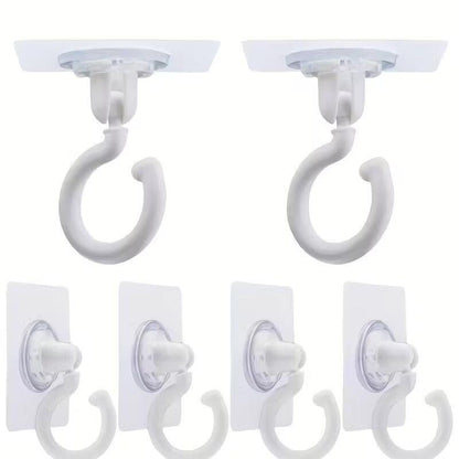 5pcs Rotating Ceiling Hooks