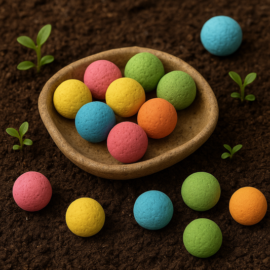Colorful Flower Seed Bombs – Grow Beauty Anywhere