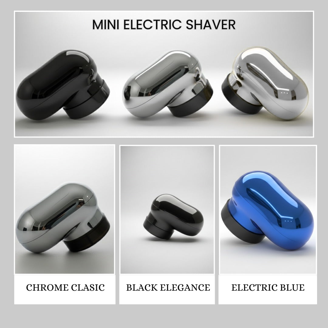 Mini Electric Shaver with LED Power Display