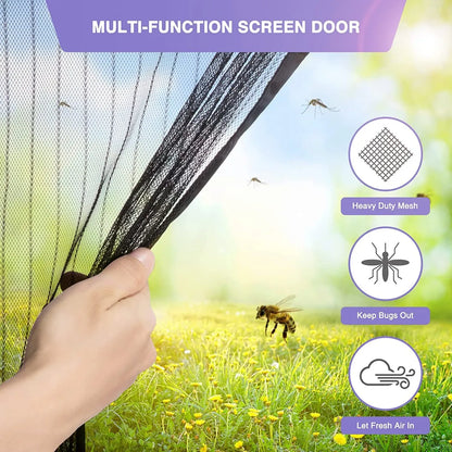 Magnetic Mosquito Screen Door (Premium Quality)