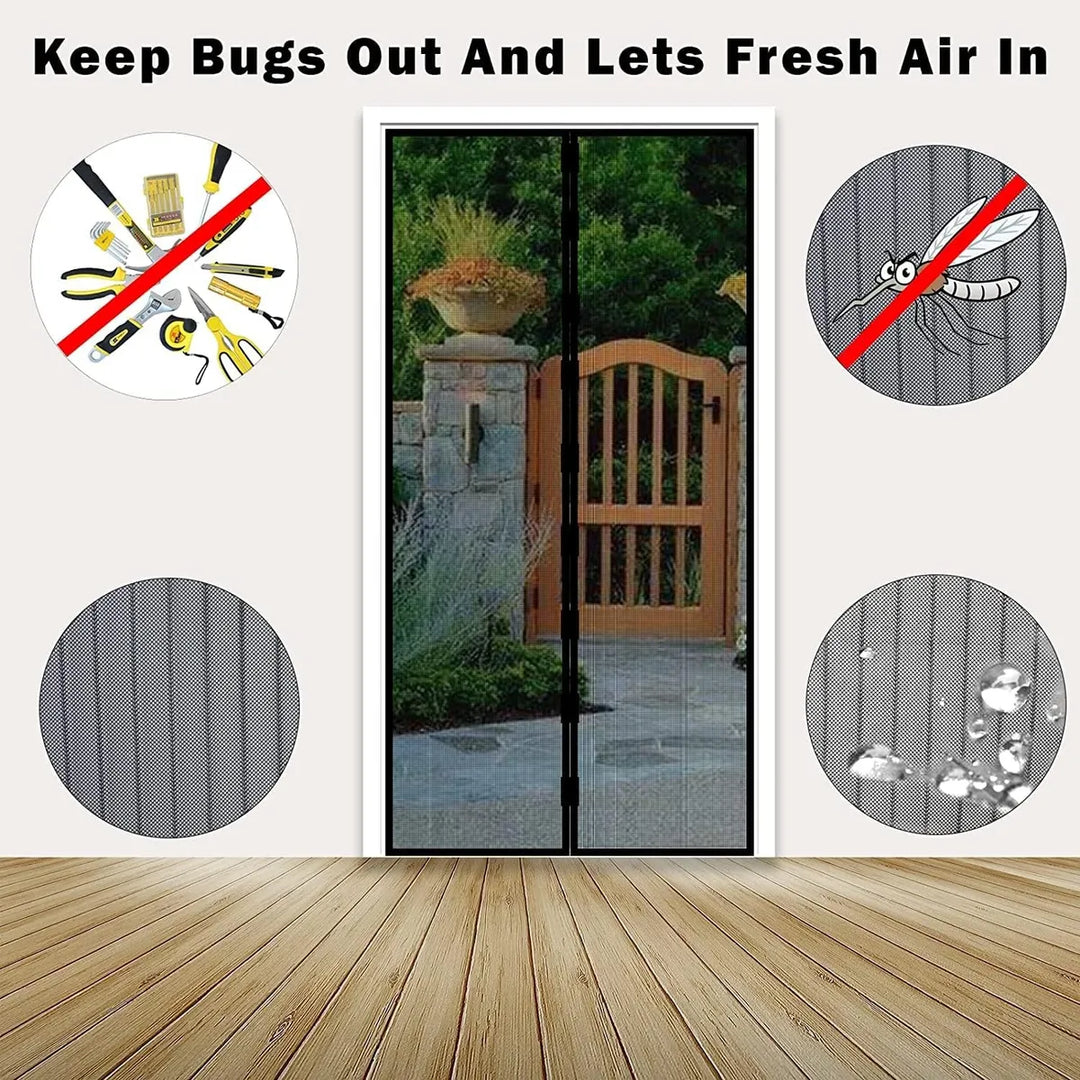 Magnetic Mosquito Screen Door (Premium Quality)