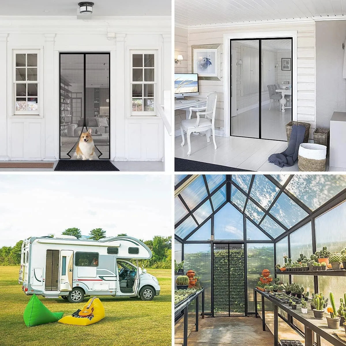 Magnetic Mosquito Screen Door (Premium Quality)