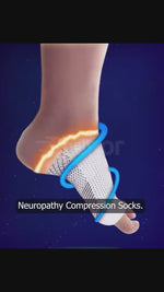 Load and play video in Gallery viewer, Neuropathy Socks for Women and Men for Relief Swollen Feet and Ankles
