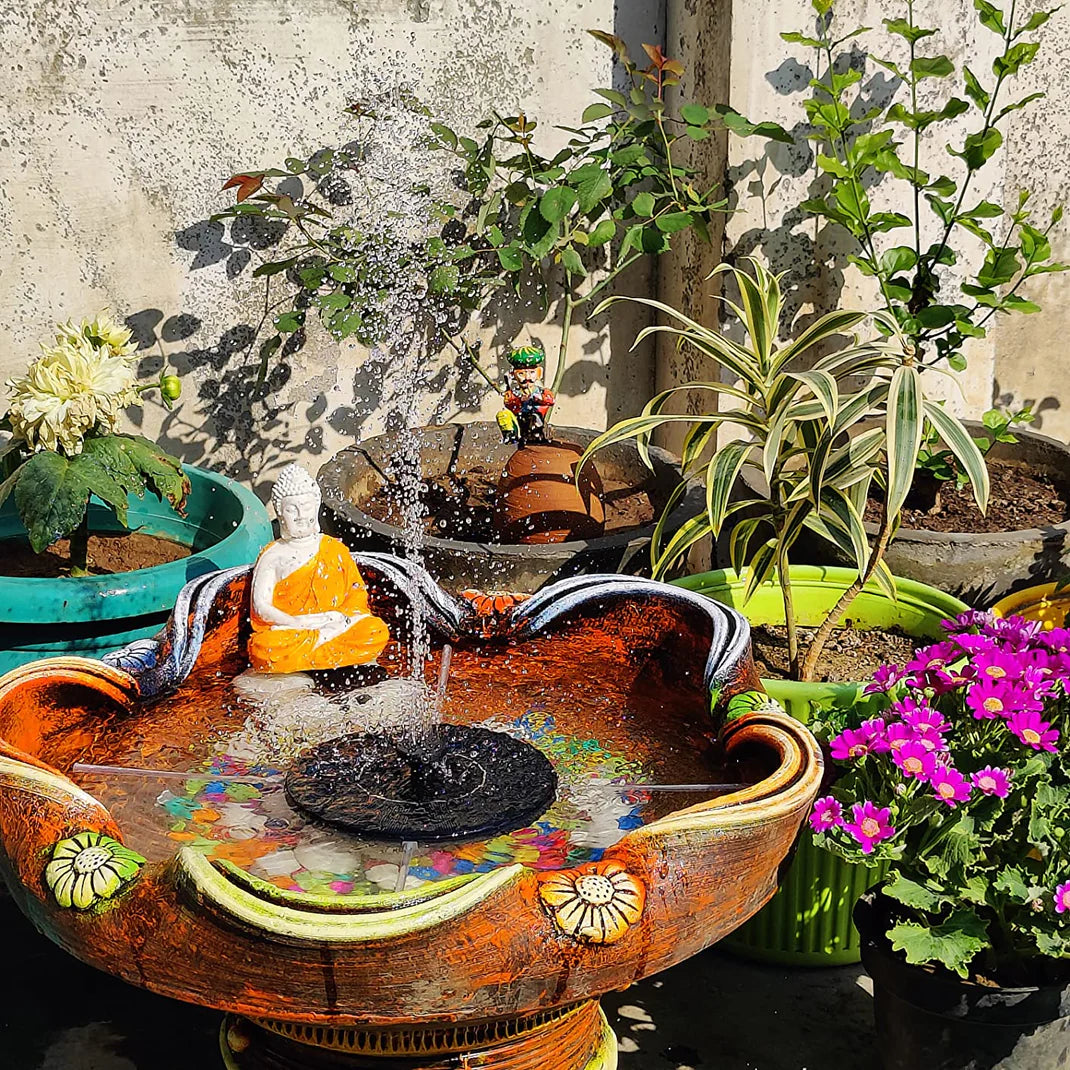 Eco-Friendly Garden Glow Solar Fountain™